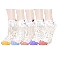 Women Fun Animal No Show Socks Non Slip Girls Cute Cat Short Socks Novelty Colorful Patterned Low Cut Socks Mom Gifts