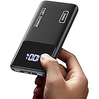INIU Portable Charger, Slimmest Fast Charging 10000mAh USB C in/Out Power Bank, 22.5W PD3.0 QC4+ Battery Pack, Portable Phone Charger for iPhone 15 14 13 12 11 Pro Samsung S22 S21 Google AirPods iPad