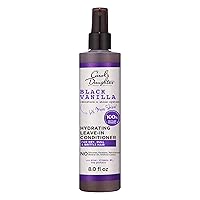 Carol's Daughter Black Vanilla Leave In Conditioner for Curly, Wavy or Natural Hair, Moisturizing Hair Care for Dry, Dull or Brittle Hair, 8 Fl Oz