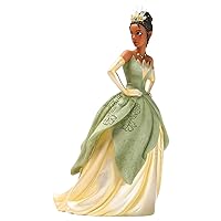 Disney Showcase Couture de Force Princess and The Frog Tiana Figurine, 8.46 Inch, Multicolor