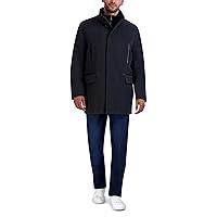 Cole Haan Men's Full Zip Wool Plush Car Coat