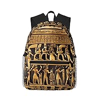 Egypts Hieroglyphics Print Backpack Lightweight,Durable & Stylish Travel Bags, Sports Bags, Men Women Bags