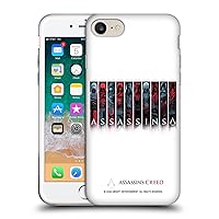 Head Case Designs Officially Licensed Assassin's Creed Characters Legacy Typography Soft Gel Case Compatible with Apple iPhone 7/8 / SE 2020 & 2022