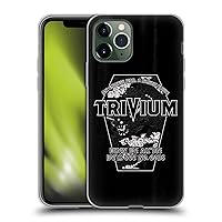 Head Case Designs Officially Licensed Trivium No Gods Graphics Soft Gel Case Compatible with Apple iPhone 11 Pro