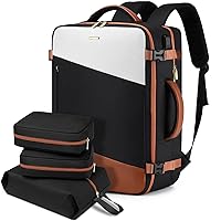Large Travel Backpack for Women: 40L Carry On Backpacks Waterproof Flight Approved Personal Item Bags Luggage Backpacks Fit for 17 Inch Laptop Business Overnight Anti-theft Weekender Bag