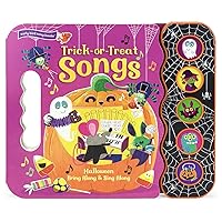 Trick Or Treat Songs - Children's Halloween Book with Fun and Spooky Sounds for Kids 2-5 (Early Bird Song Book)