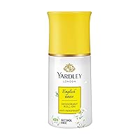 Yardley English Daisy by Yardley London Deodorant Roll-On Alcohol Free 1.7 oz Women