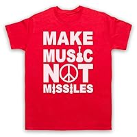 Men's Make Music Not Missiles Protest T-Shirt
