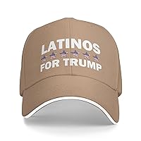 Latinos for Trump Hat Women Baseball Hats Fashionable Hats
