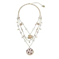 Steve Madden Womens Puffy Flower Bracelet & Earring Jewelry Set