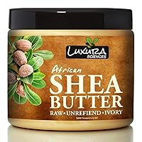African Shea Butter | 7.05 Oz (200g) | Organic Raw Ivory & Unrefined Shea Butter | Body Moisturizer for Dry Radiant & Clear Skin