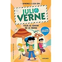 Aprende a leer con Julio Verne - Viaje al centro de la Tierra: En letra MAYÚSCULA para aprender a leer (Libros para niños a partir de 5 años)