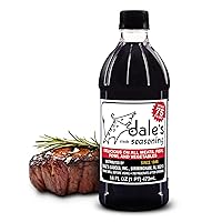 Original Steak Seasoning By Dale's, Gluten Free, No Cholesterol | Delicious on All Meats, Fish, and Vegetables | 16 oz Bottle | No Long Marinating, Savory Blend of Exotic Spices!