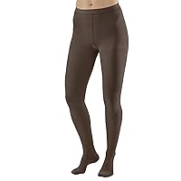 Ames Walker AW Style 203 Medical Support 20-30 mmHg Firm Compression Closed Toe Pantyhose Black Queen
