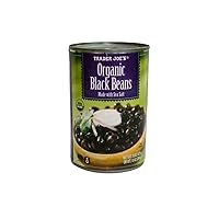Trader Joe's Organic Black Beans (Pack of 6)