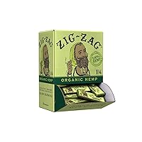Zig Zag Rolling Papers Organic Hemp 1 1/4 Size Unbleached Vegan Rolling Papers - Sustainable and Eco-Friendly Paper for Everyday Use (48 Packs)