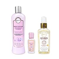 Anyeluz Body Care Duo + Body Lotion Travel size, Anti-aging oil, Moisturizing and Firming Body Lotion, Promotes Elastic Skin, Enriched with Vitamin E