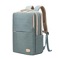 NOBLEMAN Backpack for women and man,Waterproof travel work Backpack, 15.6 Inch Laptop Backpack, Daypack, with USB (Aqua Plus)