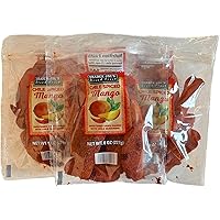 3 bags of Trader Joes Dried Fruit Chile Spiced Mango 8-oz Bags