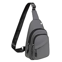 Small Sling Bag for Women Men, Crossbody Sling Backpack, Fanny Pack CrossBody Bags for Travel Hiking Running