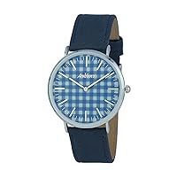 Men's Analogue Quartz Watch with Textile Strap HBA2228A, Blue, Youth Large / 11-13, Strap