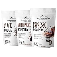 Chocoholic Bundle - Black Cocoa, Dutch-Processed Cocoa, and Espresso Powder