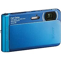 Sony Cyber-Shot Waterproof Digital Camera TX30 1080/60i 18.2MP DSCTX30/L - Blue