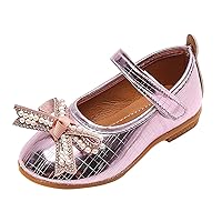 Girls Wedge Shoes Size 12 Fashion Autumn Girls Casual Shoes Flat Lightweight Pearl Rhinestone Bow High Boots