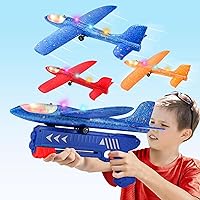 3 Pack Airplane Launcher Toy, 12.6