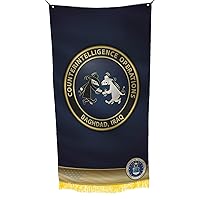 AFOSI EDET OIF Counterintelligence Operations Spy Versus Spy Baghdad Iraq 3x5 feet Flag Banner Vivid Color Double Stitched Brass Grommets (AFOSI EDET OIF #2)