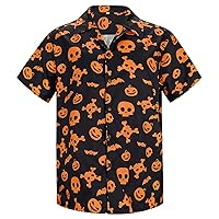 Halloween Shirts for Men Funny Halloween Hawaiian Shirt Shirts for Men Halloween Costume for Men