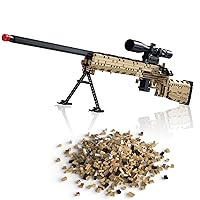 Building Blocks Guns Model Toys, 1086 PCS 1:1 M24 model building kits for Adults Boys Teens, Building Bricks for Halloween Christmas Day Birthday Gifts, Building Block Sets for Military Enthusiasts