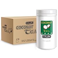 CAcafe Coconut Tea, Boost Metabolism, Packed with Antioxidants, Natural Energy & Stress Relief. Coconut Tea is made with Coconut and Green Tea. It is a good source of Calcium (6-Pack)