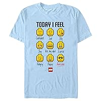 Fifth Sun Iconic Expressions of Lego Guy Young Men's Short Sleeve Tee Shirt