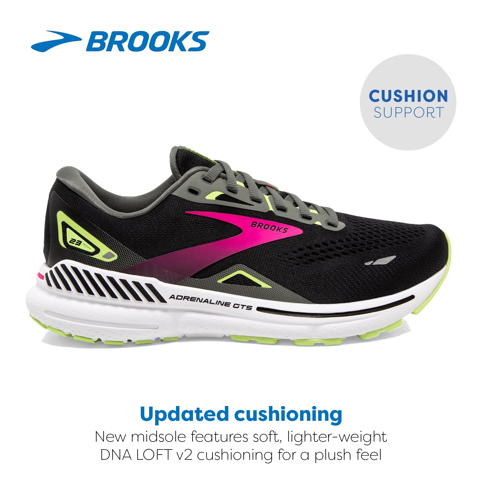 Brooks Women’s Adrenaline GTS 23 Supportive Running Shoe