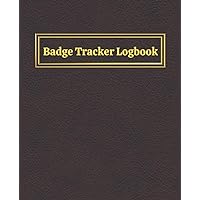 Badge Tracker Logbook: Record Book to Keep Track of Loaner Swipe Access Key Cards Checked In and Out for Office, School or Business Use