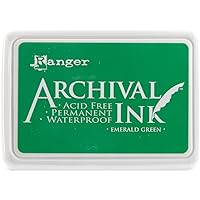 Ranger Archival Ink Pad #0, Emerald Green