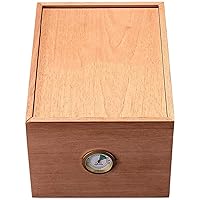 YANGPIN- Cigar Box Humidifier,Wood Storage Box Decorative Boxes with lids Stash Boxes Decorative Box BMZDXJG-0