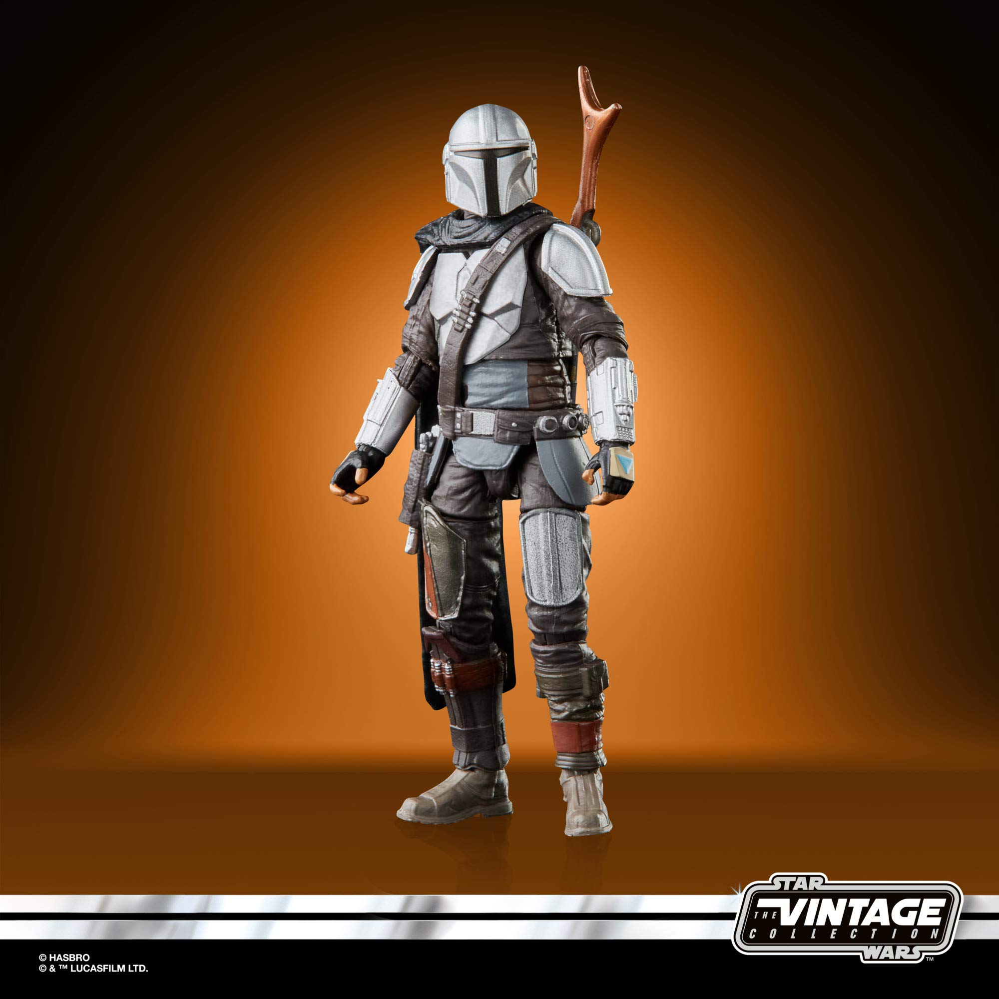 STAR WARS The Vintage Collection The Mandalorian Toy, 3.75-Inch-Scale The Mandalorian Action Figure, Toys for Kids Ages 4 and Up