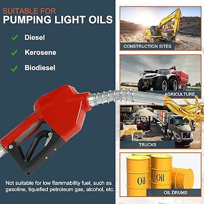 Mua Self Priming 110v Ac 16GPM Oil Transfer Pump Fuel Diesel Kerosene  Biodiesel Pump w/Hose & Nozzle trên  Mỹ chính hãng 2024