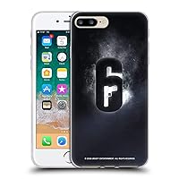 Head Case Designs Officially Licensed Tom Clancy's Rainbow Six Siege Glow Logos Soft Gel Case Compatible with Apple iPhone 7 Plus/iPhone 8 Plus