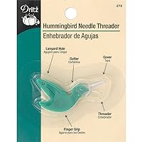 Dritz 270 Hummingbird Needle Threader , Green