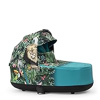 CYBEX We The Best by DJ Khaled PRIAM Lux Carry Cot, Portable Travel Bassinet with XXL Sun Canopy