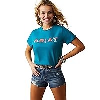 ARIAT Women's Real Boot Kickin' Logo Tee