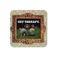Get Therapy Framed Monsters Domo - Drink Coaster Packs (2 Per Pack) by GatorDesign