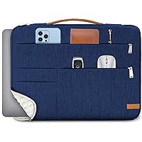 13.3 inch Laptop Sleeve Bag, Slim Shockproof Handbag, Computer Carrying Case Cover Compatible with MacBook Air/Pro,Acer Asus Dell HP Blue