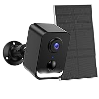 Security Cameras Wireless Outdoor, Cameras for Home Security Outdoor, Solar Outdoor Camera with Color Night Vision, AI Detection, 2-Way Talk, IP66 Waterproof, 5G WiFi not Supported