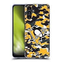 Head Case Designs Officially Licensed NHL Camouflage Pittsburgh Penguins Soft Gel Case Compatible with Samsung Galaxy A13 5G (2021)