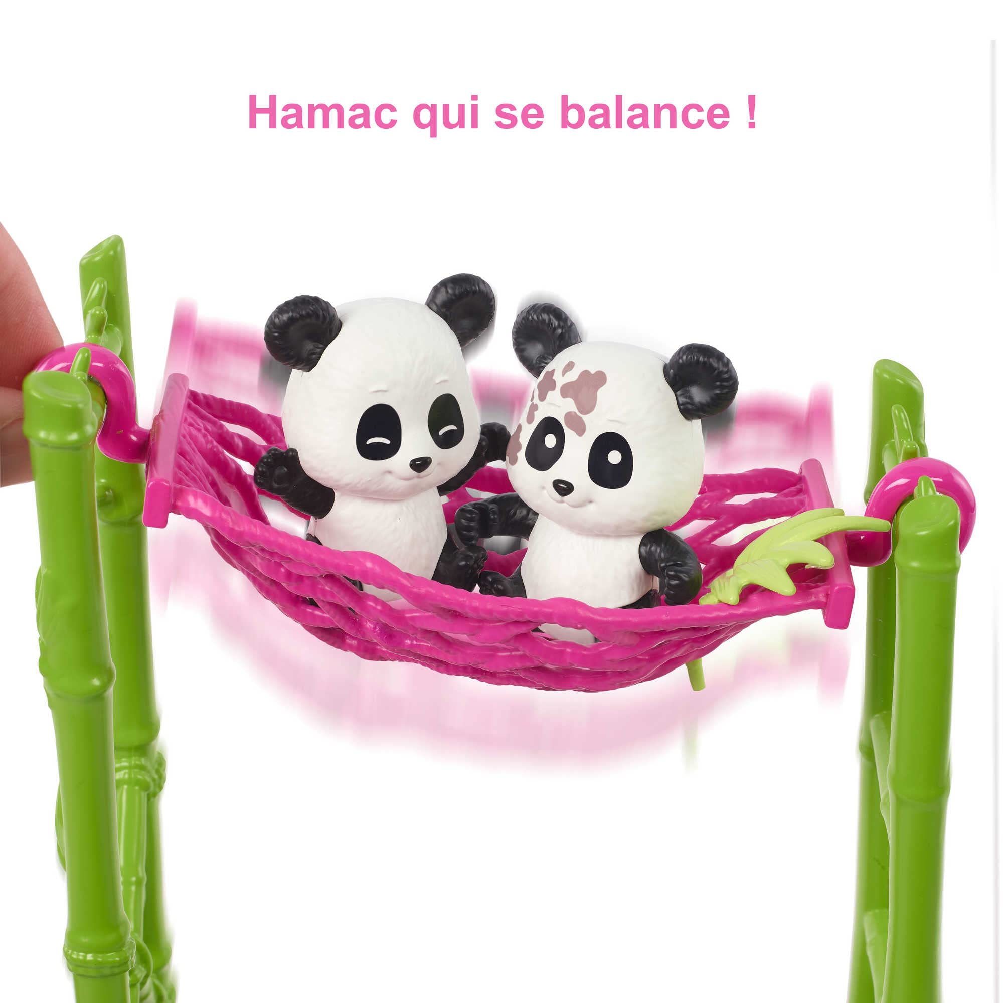 Barbie Careers Doll & Playset, Baby Panda Care and Rescue with Vet Doll, 2 Color-Change Pandas & 20+ Accessories