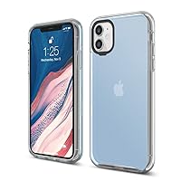 elago iPhone 11 Clear Hybrid Case [Aqua Blue]